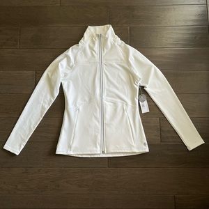 LIJA Style White Zip Up Jacket